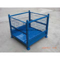 Galvanized Warehouse Stackable Heavy Duty Steel Pallet Container